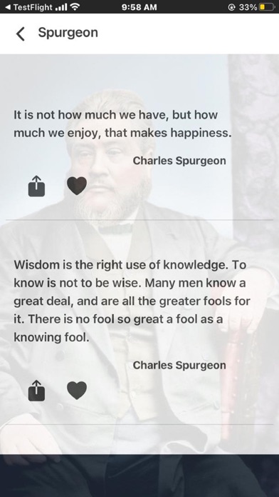 Spurgeon Quotes Screenshot