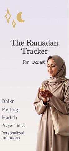 Ramadan Tracker for Women 2026 screenshot