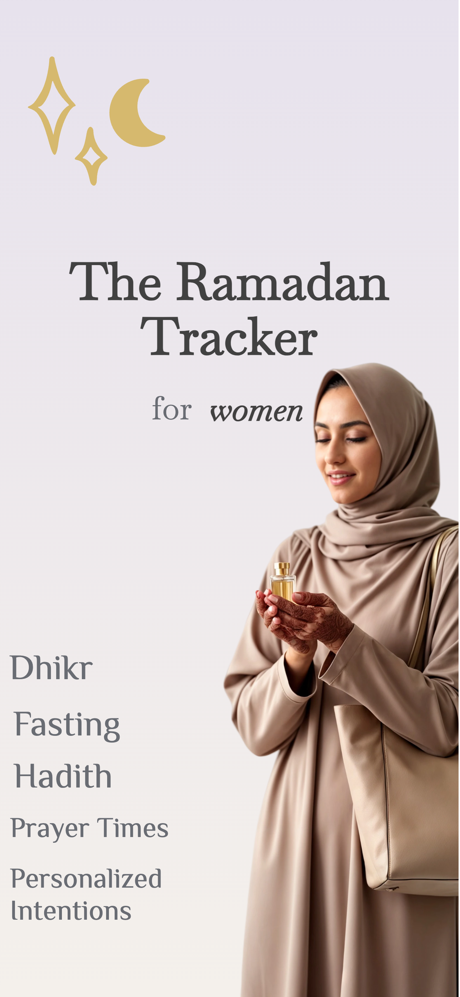 Ramadan Tracker for Women 2026 screenshot 1