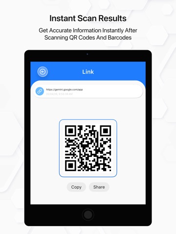 QR & Barcode Scanner & Creator ipad screenshot 3