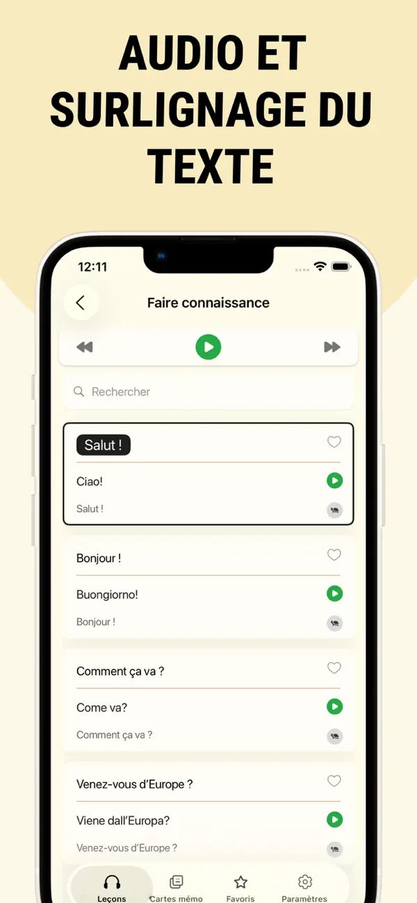 Screenshot #2 pour Apprenez l’Italien Facile