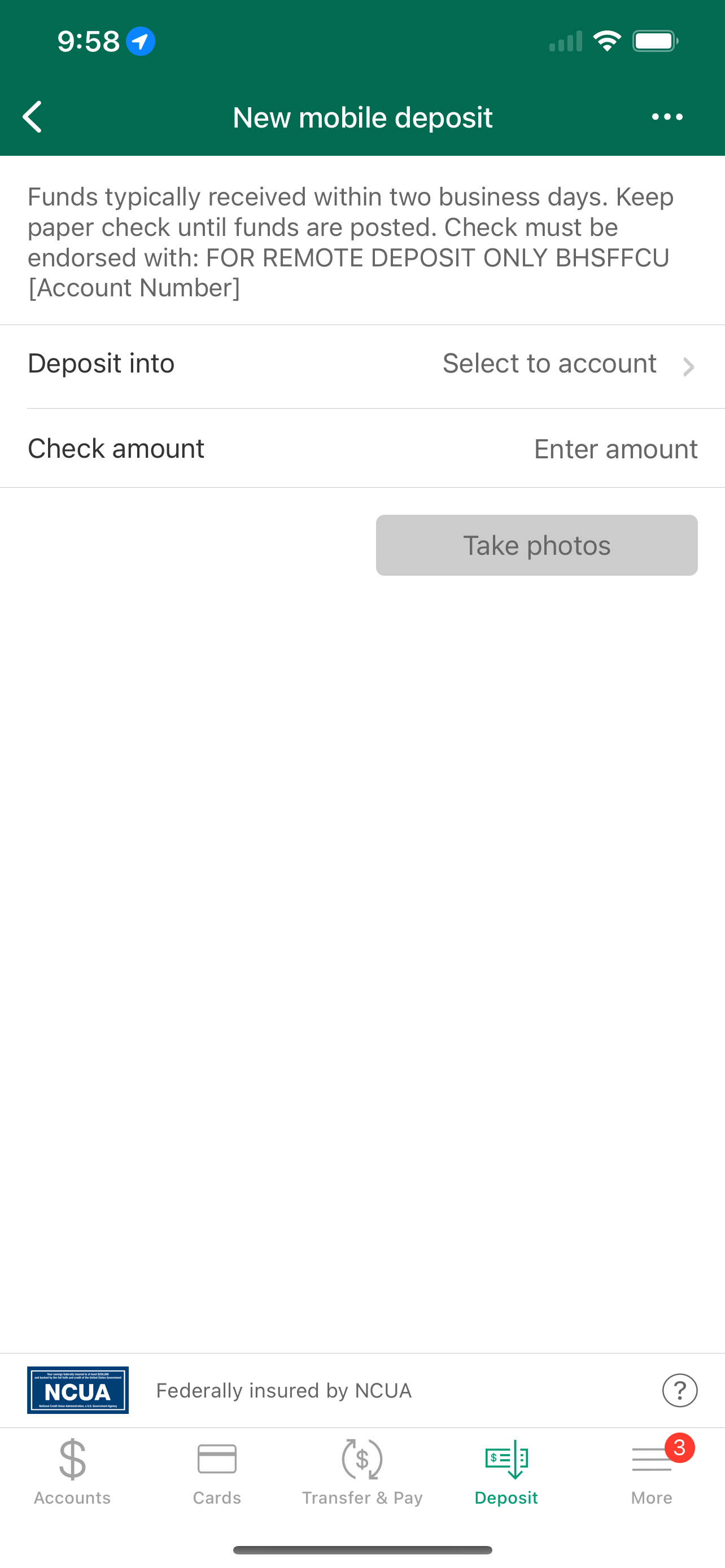 BHSFFCU Mobile Banking