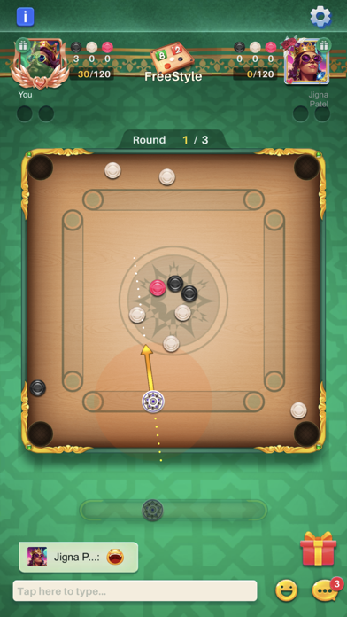 Carrom League: Online Game Screenshot