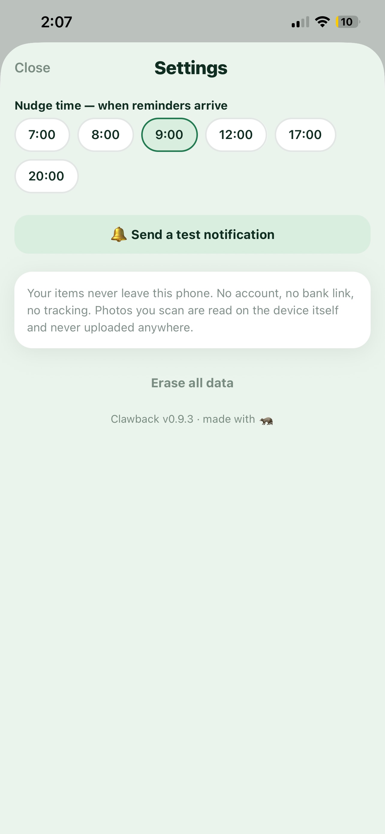 Screenshot 5 of Clawback: Beat the ADHD Tax