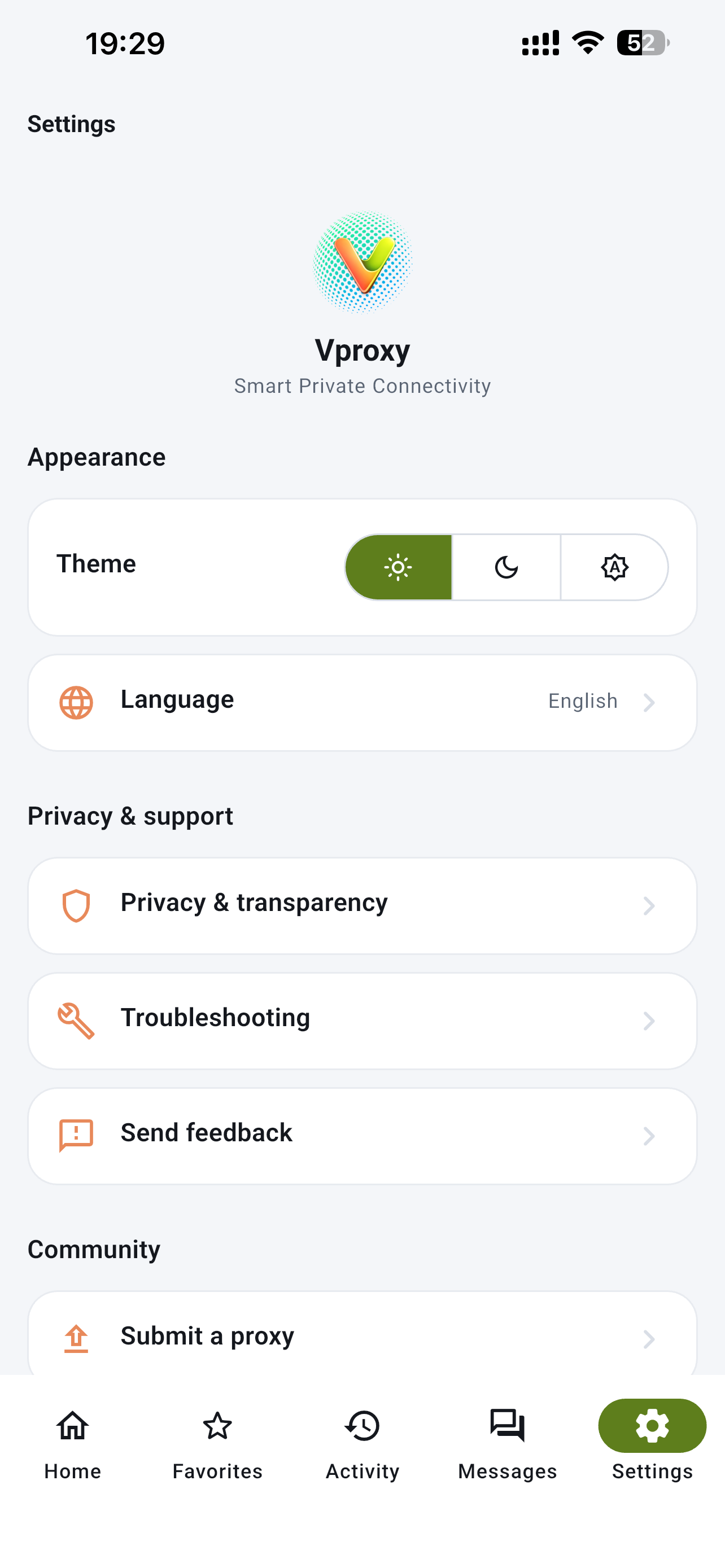 Vproxy screenshot 4