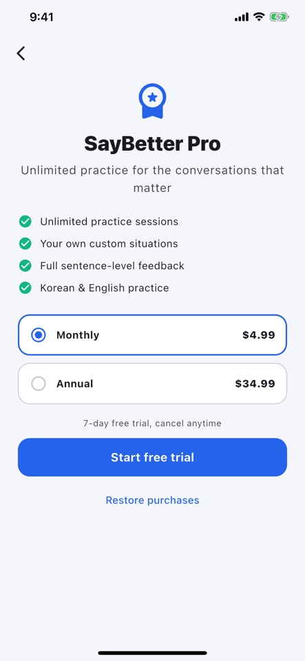 SayBetter: AI Voice Coach screenshot 7