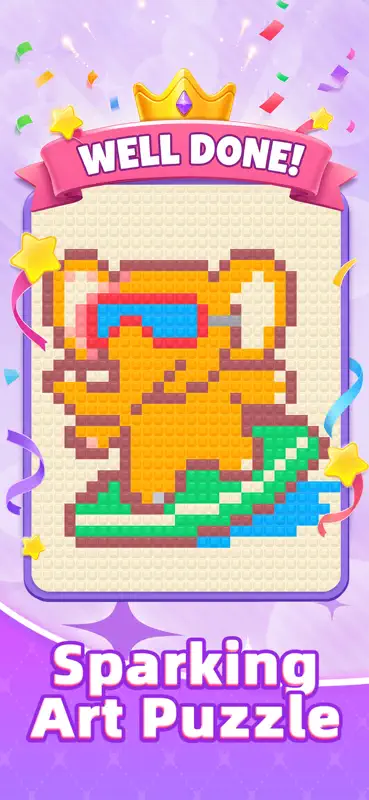 Jewel Color Sort: gem puzzle screenshot 5 of 10
