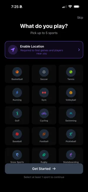 Huddle - Find Your Game screenshot 1
