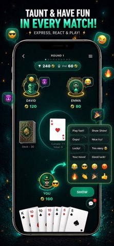 Show First: Card Game iPhone screenshot
