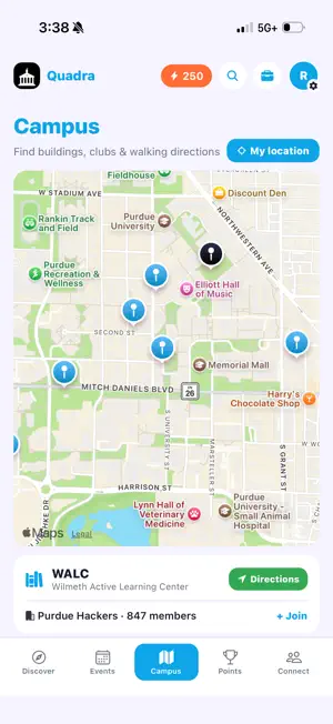 Quadra: Campus Life screenshot 1