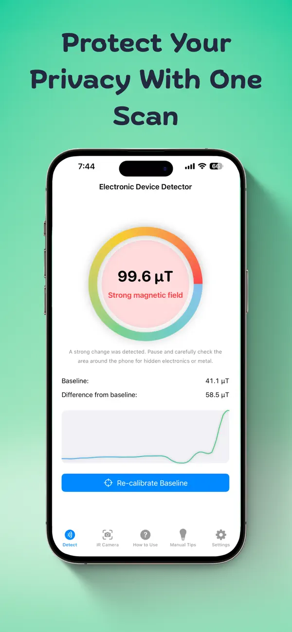 Screenshot #1 pour Electronic Device Detector