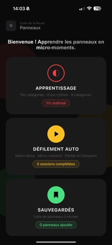 Code de la Route : Panneaux iPhone screenshot