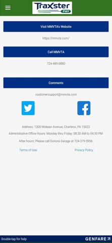 TraXster Pay iPhone screenshot