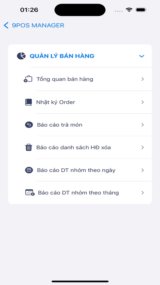 #8. 9pos Manager Pre (iOS) By: Nguyen Le Quoc Huy