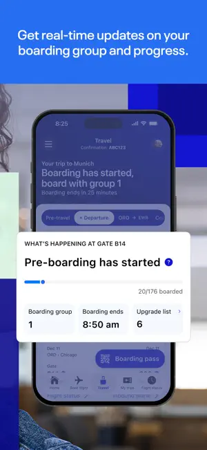 United Airlines screenshot 2