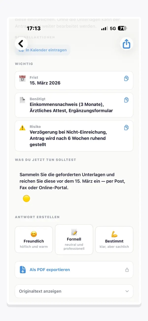 Screenshot #3 pour Briefblick