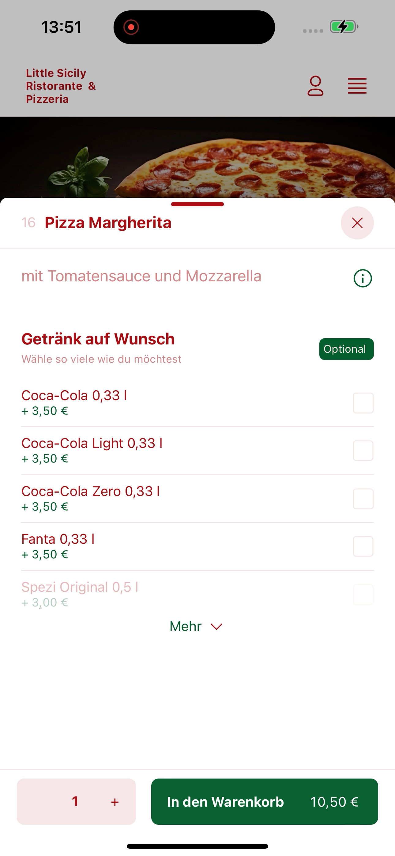 Little Sicily Bar & Pizzeria screenshot 4