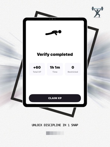 Gym Detox App Lock: GymsLock iPad screenshot