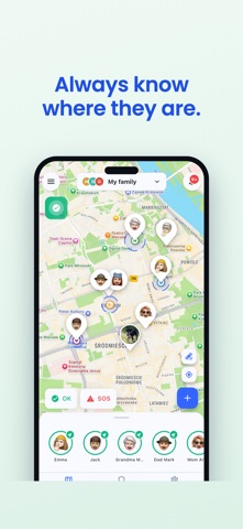 Safe Family: Phone Tracker iPhone screenshot 2