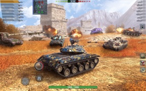 World of Tanks Blitz PVP screenshot