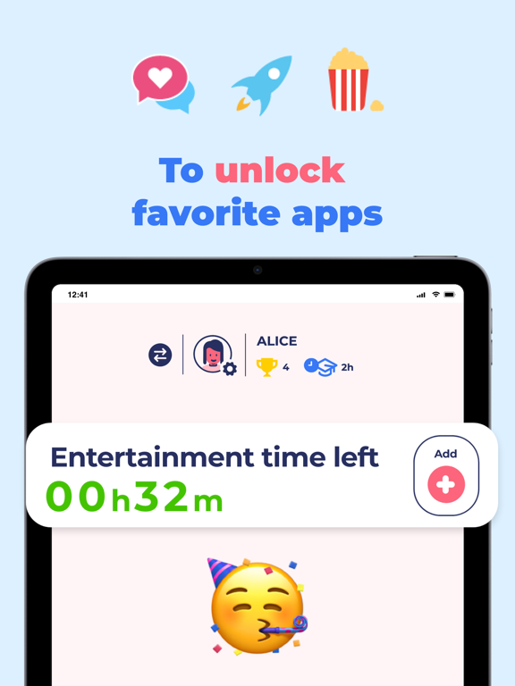 MrArthur – Parental Controls iPad screenshot 3 - Lifestyle app