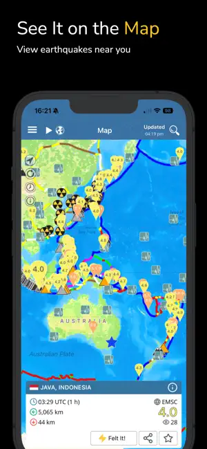 Earthquake+ Alerts & Tracker screenshot 3
