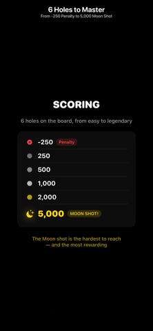 Shoot The Moon! - Retro Arcade iPhone screenshot