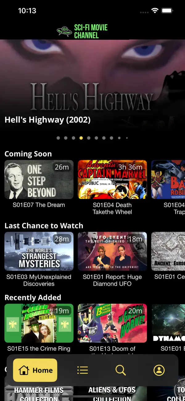 Screenshot #1 pour SciFi Movie Channel