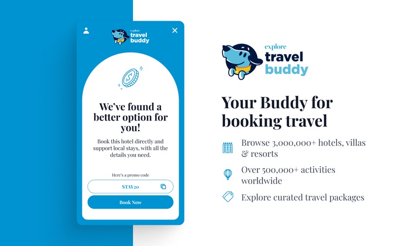 Explore Travel Buddy app screenshot