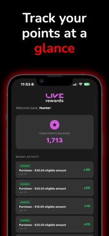 Live Rewards+ Screenshot 1 of 4
