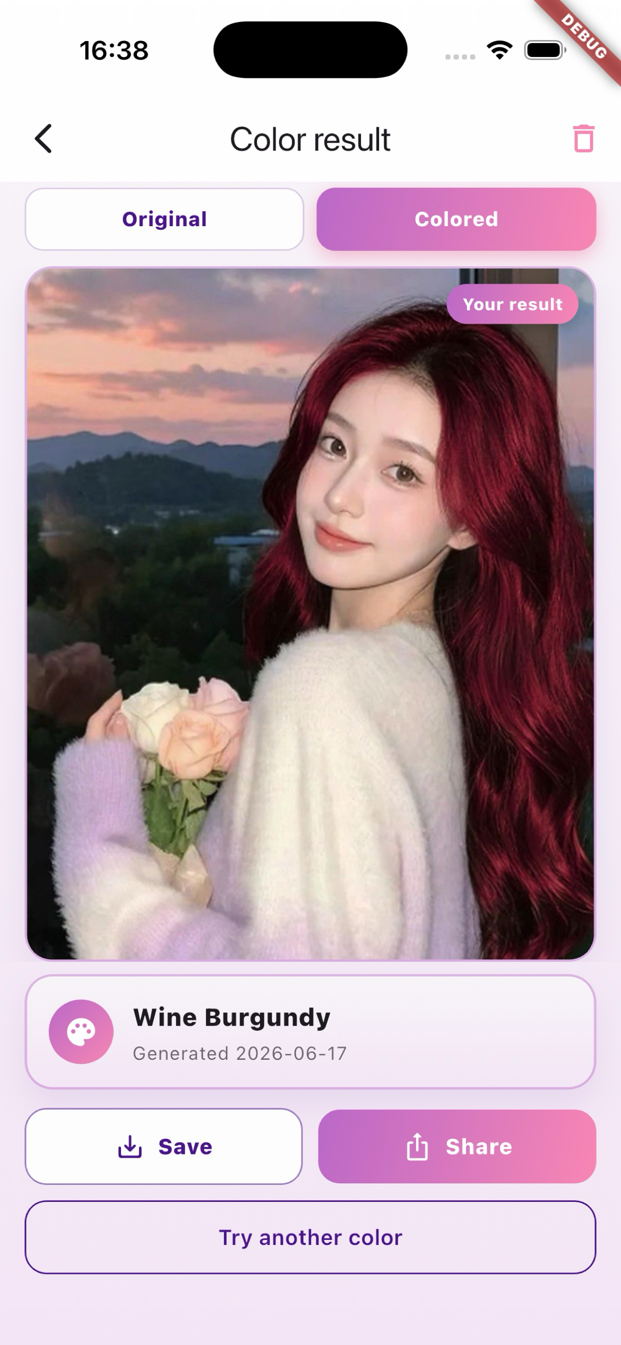 HairEthere - Ai Hair Color screenshot 3