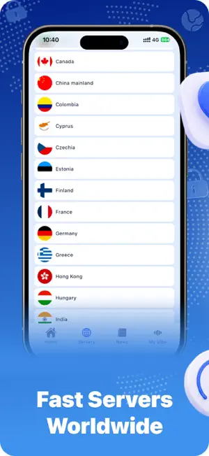 MegaV VPN — Data Protection screenshot 3