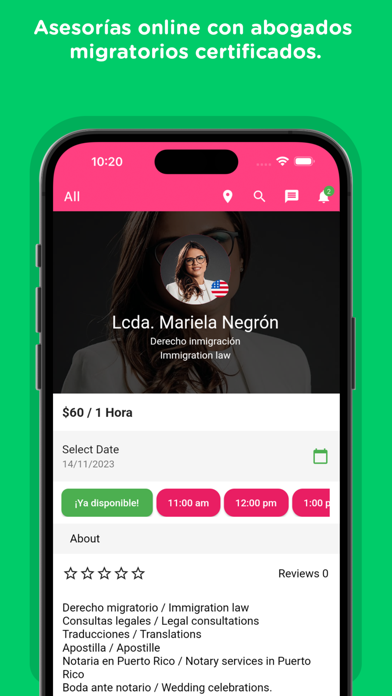 Inmigra Case Tracker iPhone screenshot 4 - Utilities app
