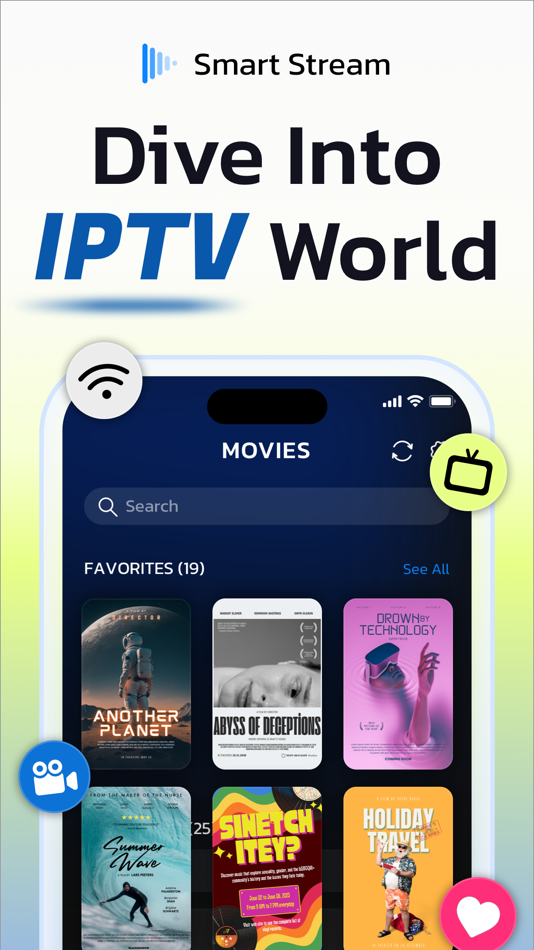 #1. IPTV Player by Smart Stream (iOS) 由: Happy Tech LTD