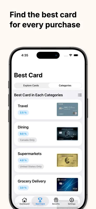 RewardsWise: Reward & Cashback screenshot 5 of 8