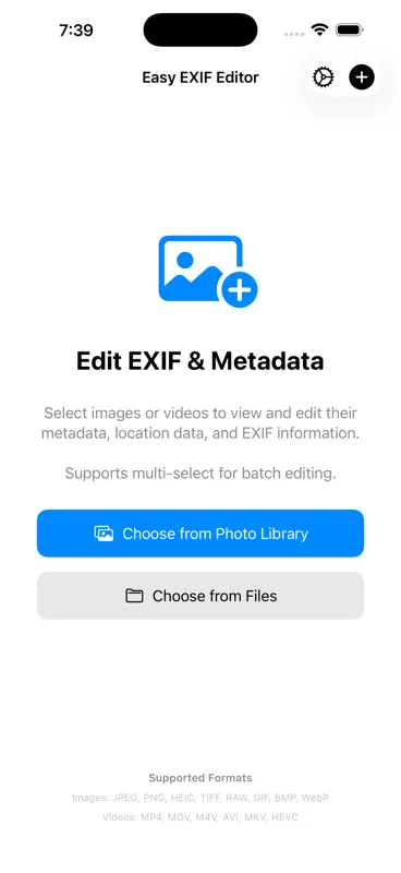 Easy Exif Editor screenshot 1 of 8