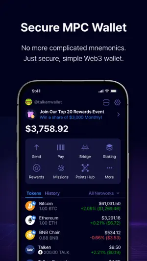 Talken Wallet screenshot 1