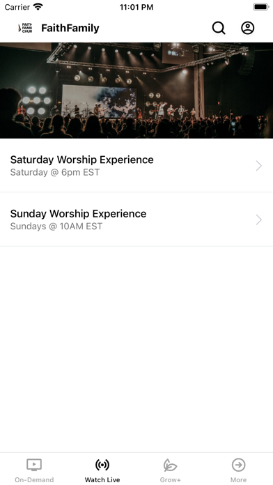 Faith Family Screenshot