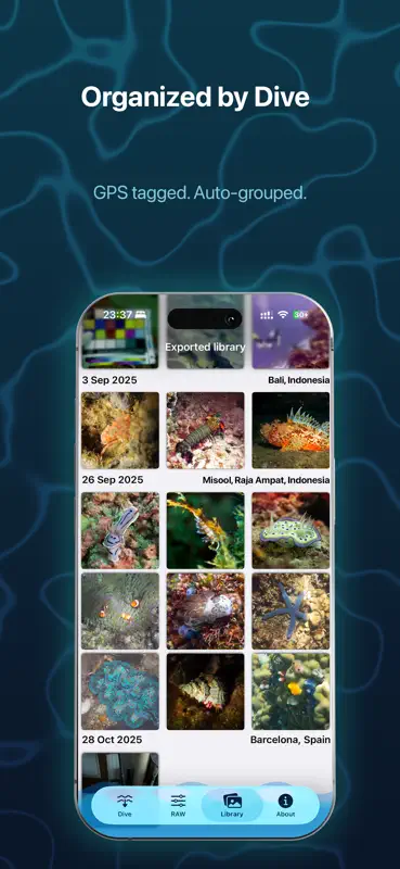 ScubAI: Underwater Photo AI screenshot 6 of 9