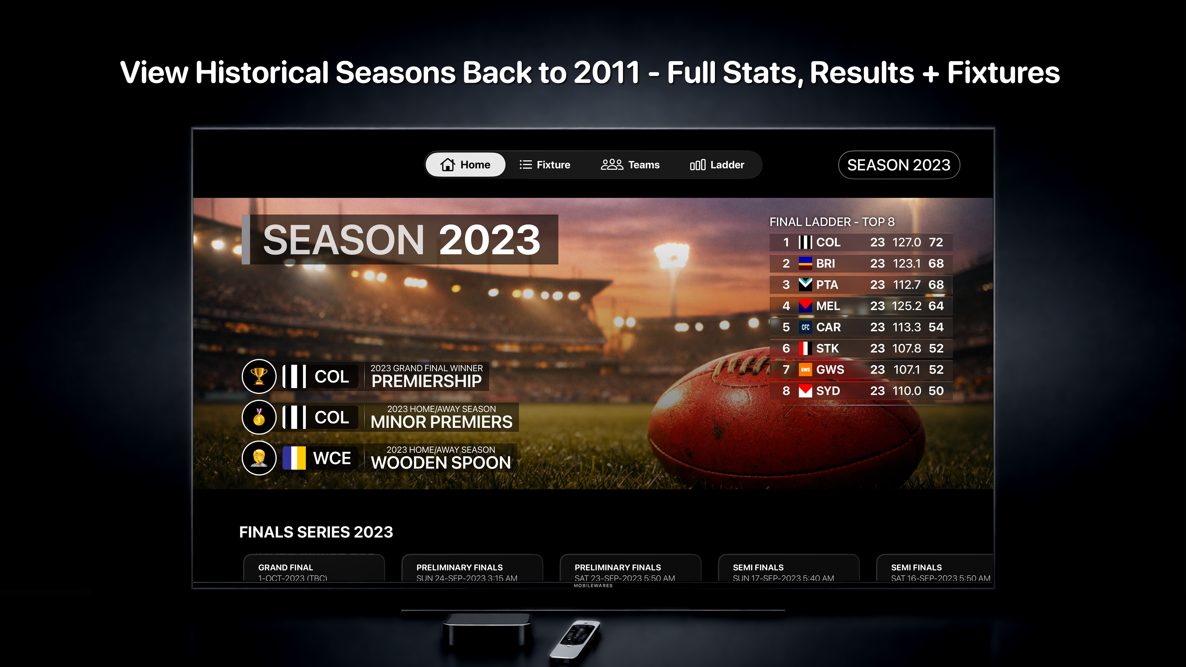 AU FootyStats screenshot 6
