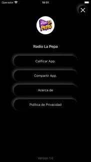 radio la pepa iphone screenshot 3