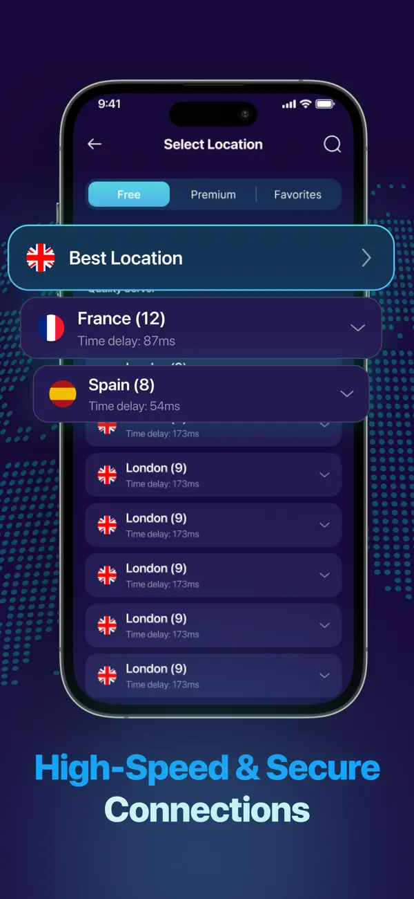 Screenshot #2 pour Secure VPN: Private & Fast
