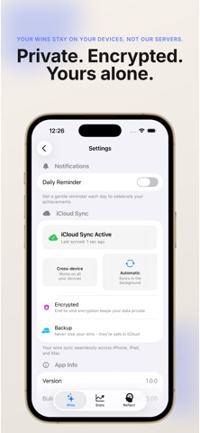 TinyWins: Daily Wins Journal screenshot