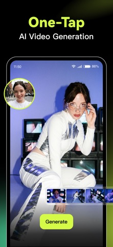 AI Video : Photo & Video Maker iPhone screenshot