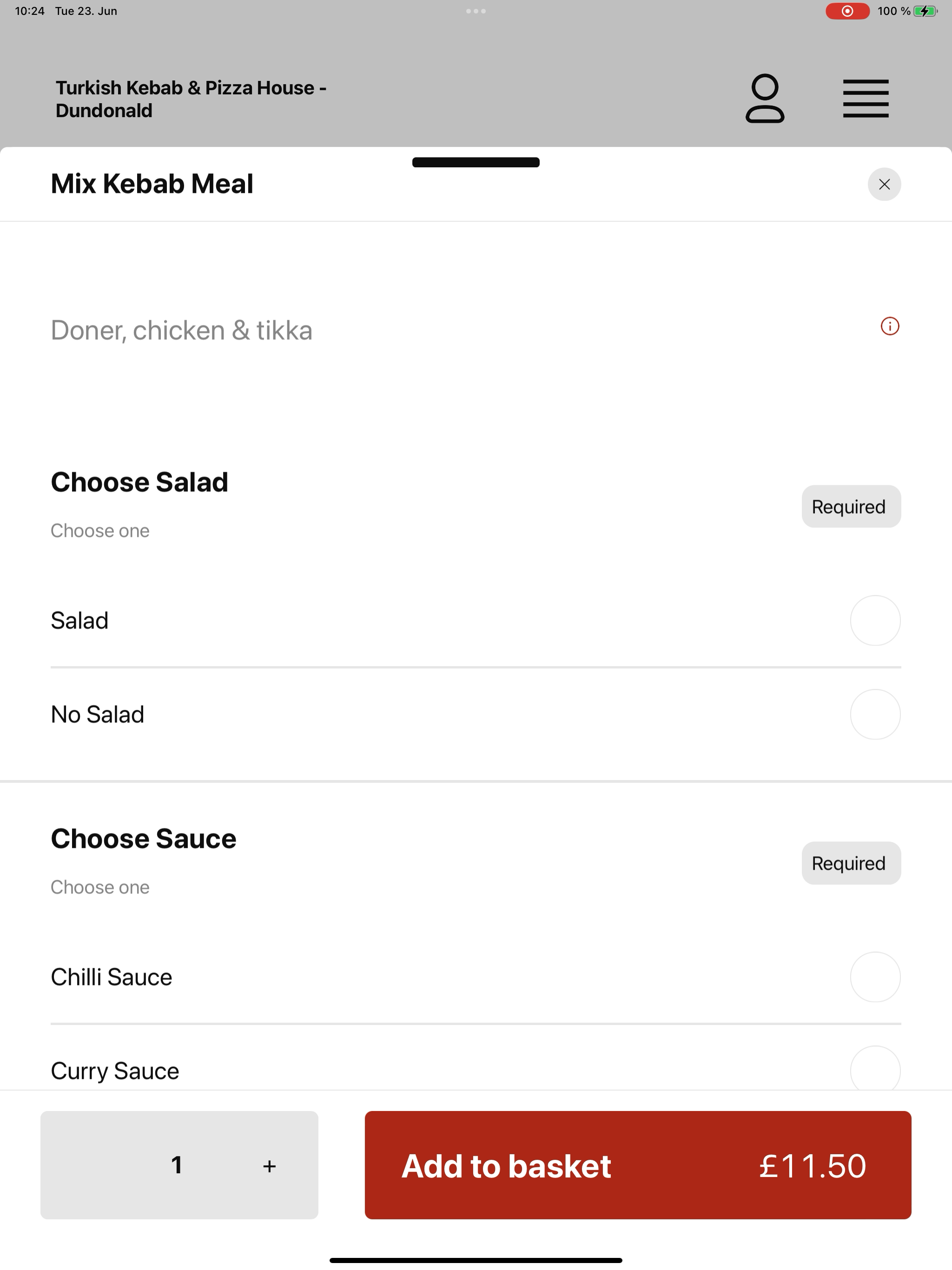 Turkish Kebab & Pizza House UK screenshot 15