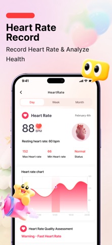 Smart Heart Rate Tracker screenshot