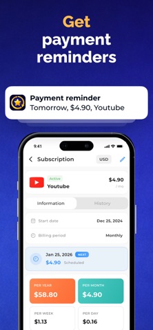 My Subscription Tracker: Subs screenshot