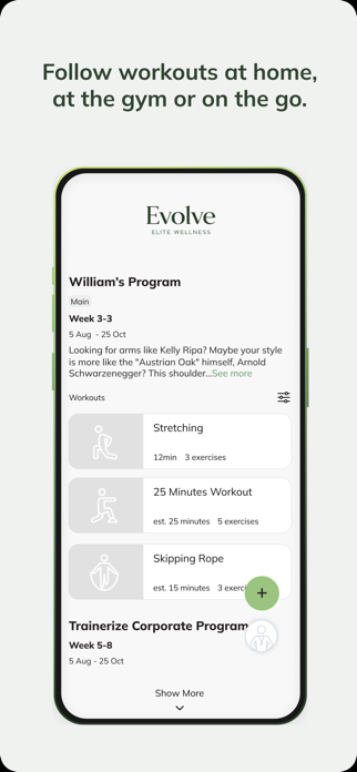 Evolve Elite Wellness Screenshot 5 of 6