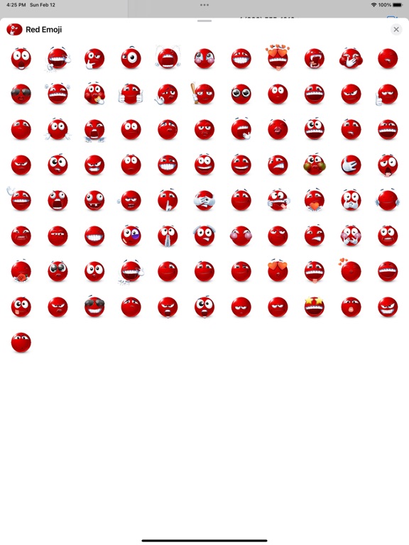 Screenshot #5 pour Red Emoji