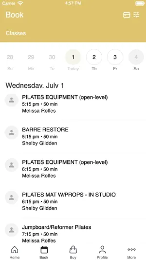 Studio Ivanhoe Pilates screenshot 2